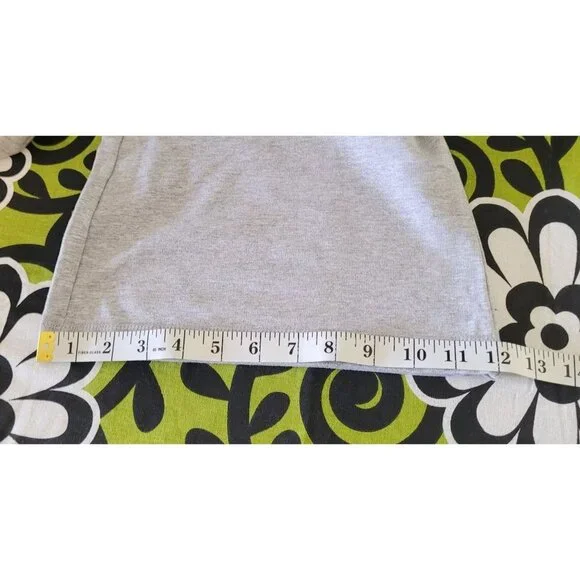 Ed hardy by Christian Audigier womens large gray spellout love heart sweatpants